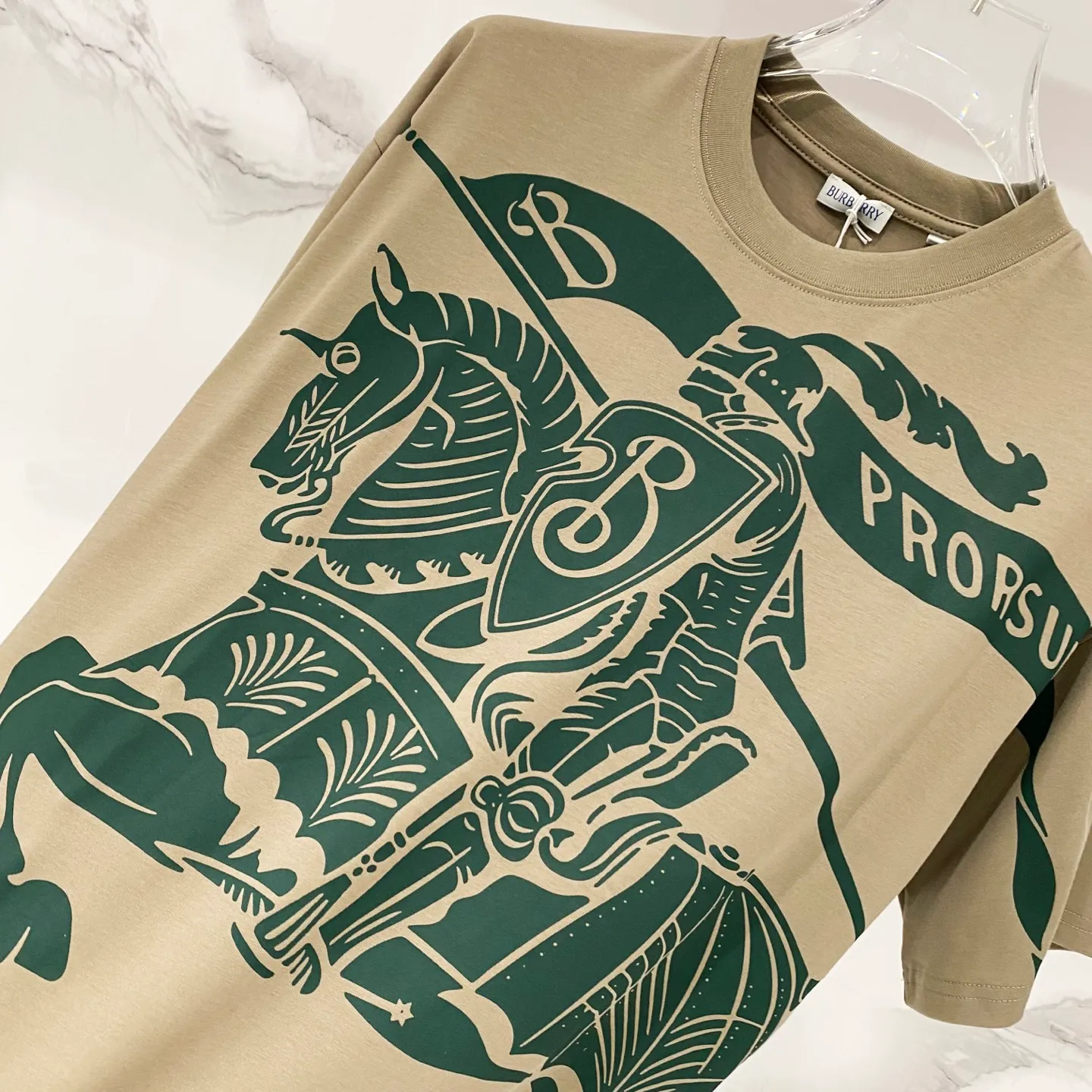 BURBERRY/ - 260 T 🛡️ LOGO Quality 100 ％ Versatile Size:XS-L :Black.White.Blue. .Gray.Khaki
